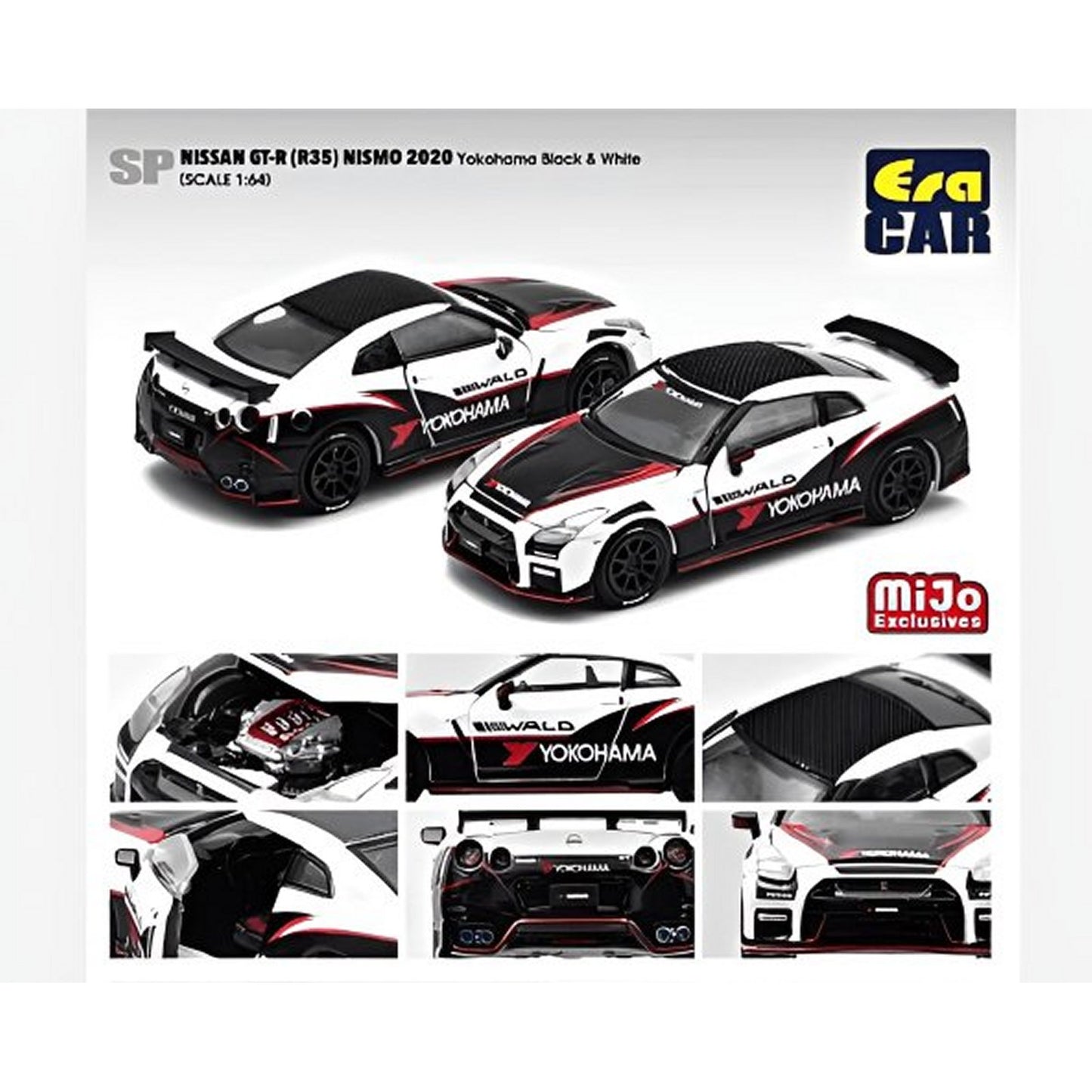 Nissan GT-R R35 (Nismo 2020) in Black/White