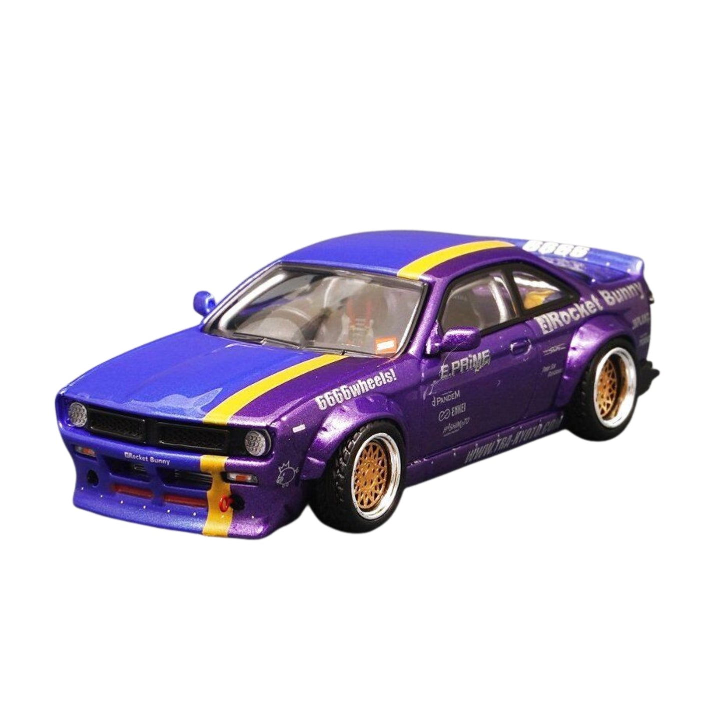 Nissan Silvia S14 Rocket Bunny Boss (Tomonori Idekawa) in Blue/Purple