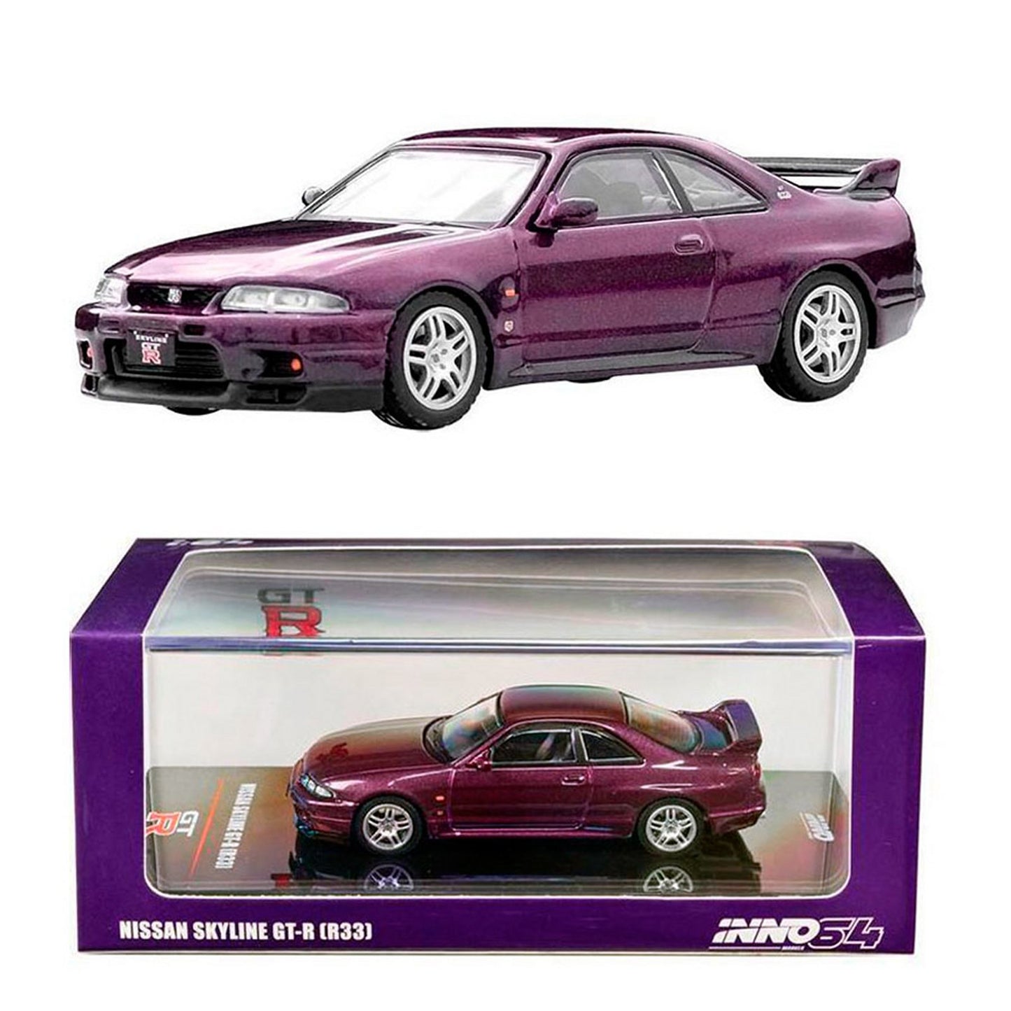 Nissan Skyline GT-R R33 in Midnight Purple