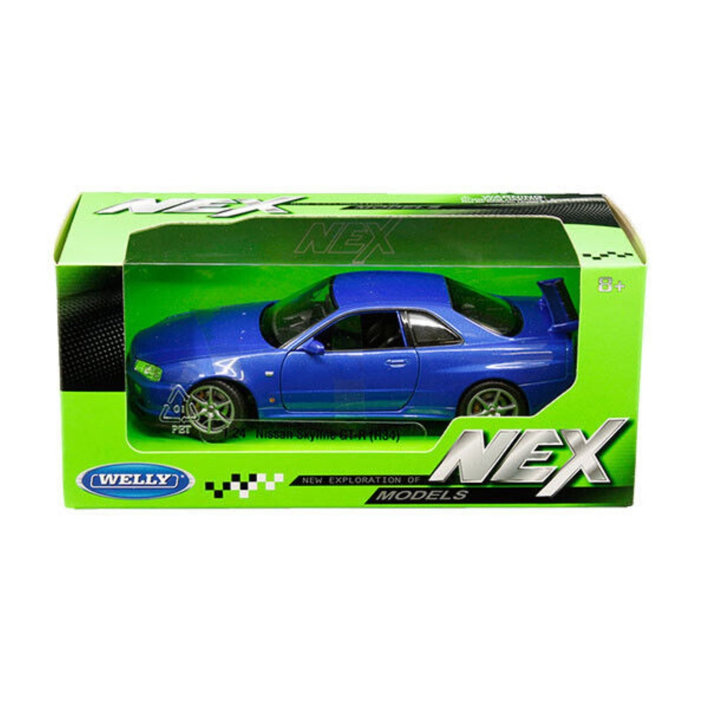 Nissan Skyline GT-R R34 in Bayside Blue