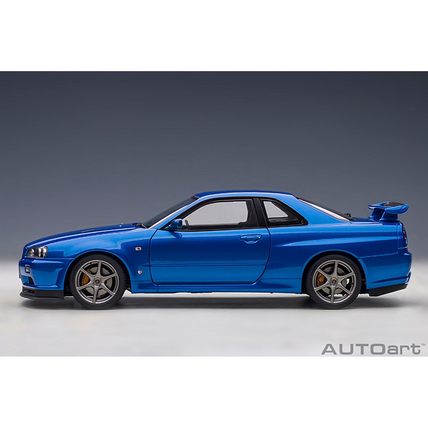 Nissan Skyline GT-R R34 (V-Spec II 2000) in Bayside Blue