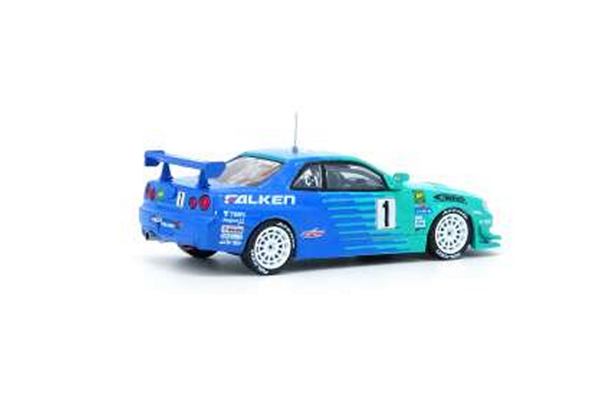 Nissan Skyline GT-R R34 (#1 Falken Super Taikyu Winner 2001) in Blue/Green