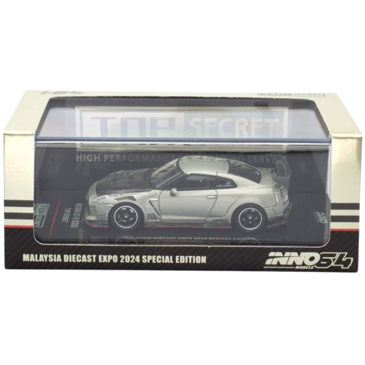 Nissan Skyline GT-R R35 (Top Secret) in Grey/Black