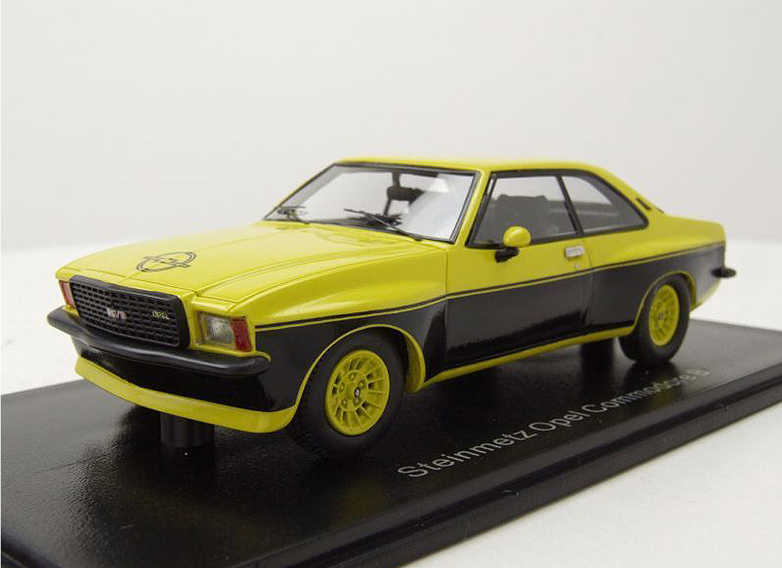 Opel Commodore B Stonemason Edition in Yellow and Black
