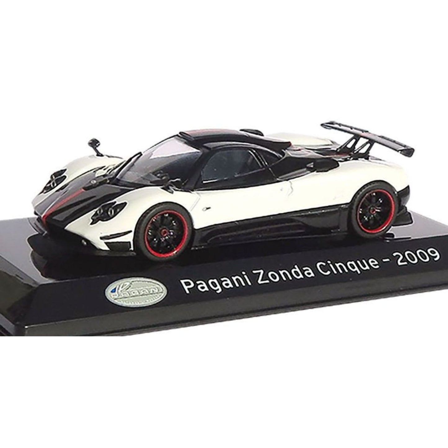 Pagani Zonda Cinque (2009) in White/Black