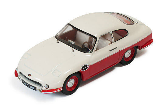 Panhard DB HBR5 (1957) in Beige and Red