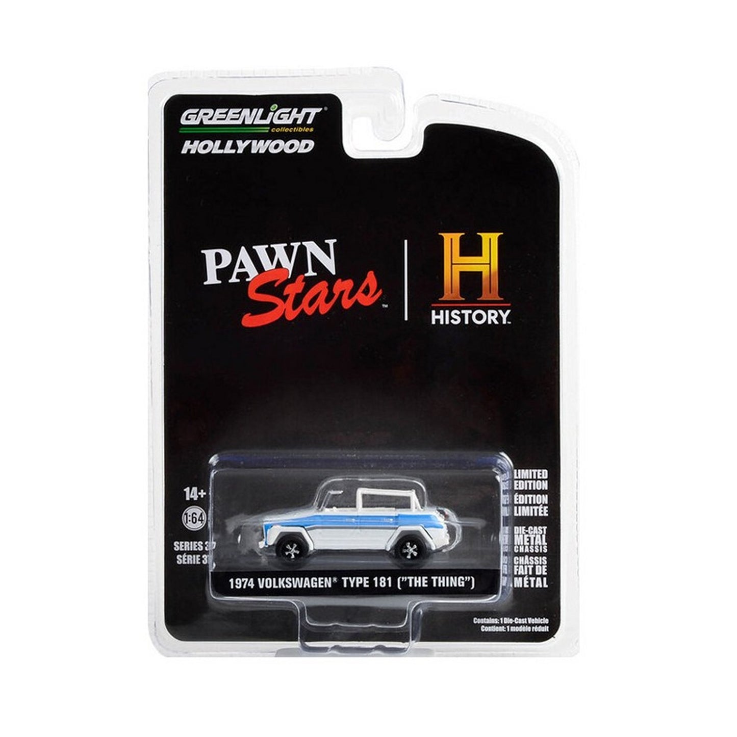 VW Type 181 Pawn Stars From Pawn Stars in White/Blue