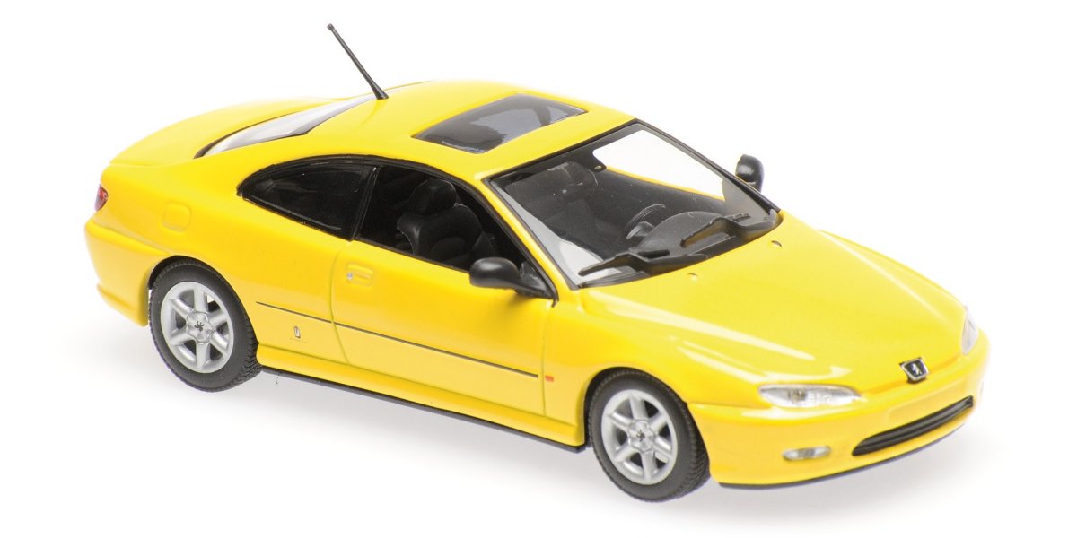 Peugeot 406 Coupe (1997) in Yellow