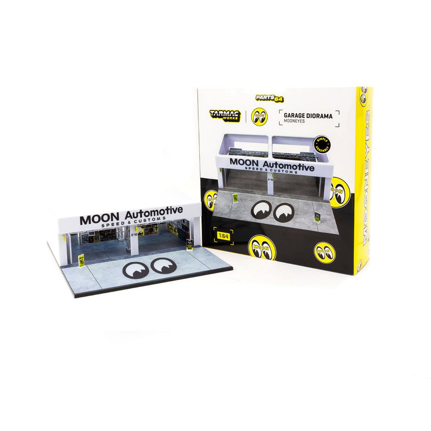 Pit Garage (Mooneyes Speed and Customs) in White