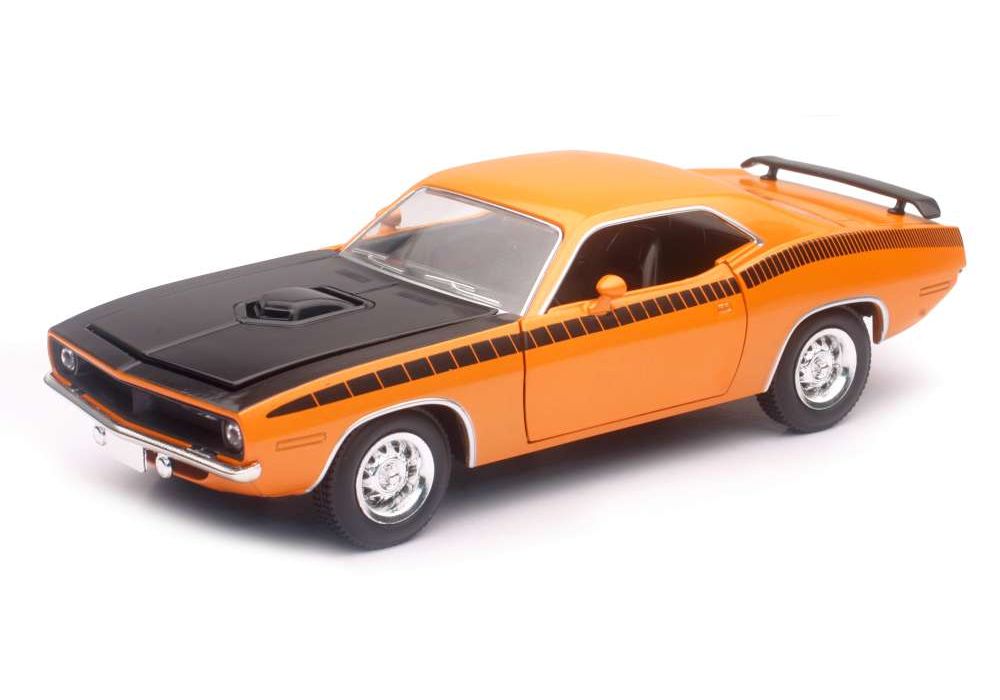 Plymouth Cuda (1970) in Orange