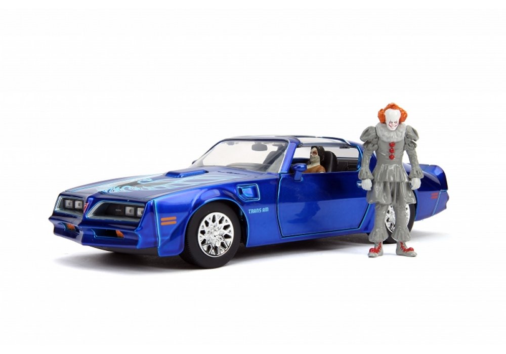Pontiac Firebird From It (2017) in Metallic Blue
