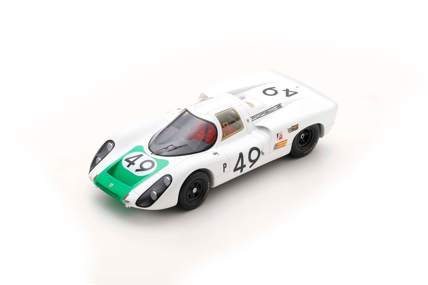 Porsche 907C H. Herrmann - J. Siffert (No. 49 Winner 12H Sebring 1968) in White