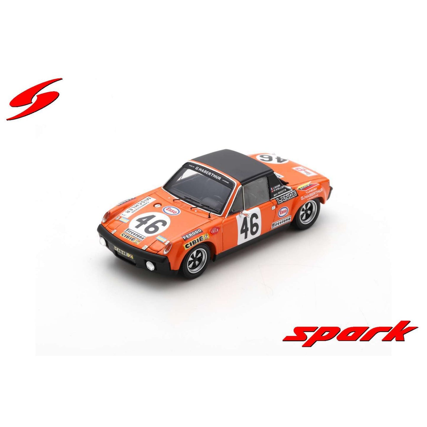 Porsche 914/6 P.Keller/J.Sage (24H Le Mans 1971) in Orange