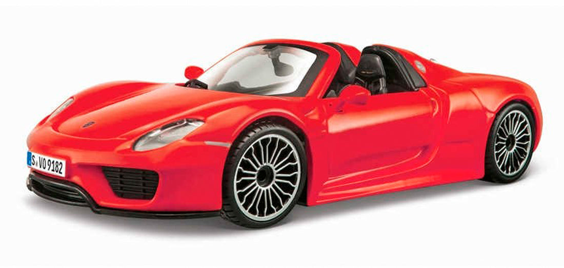 Porsche 918 Spyder in Red