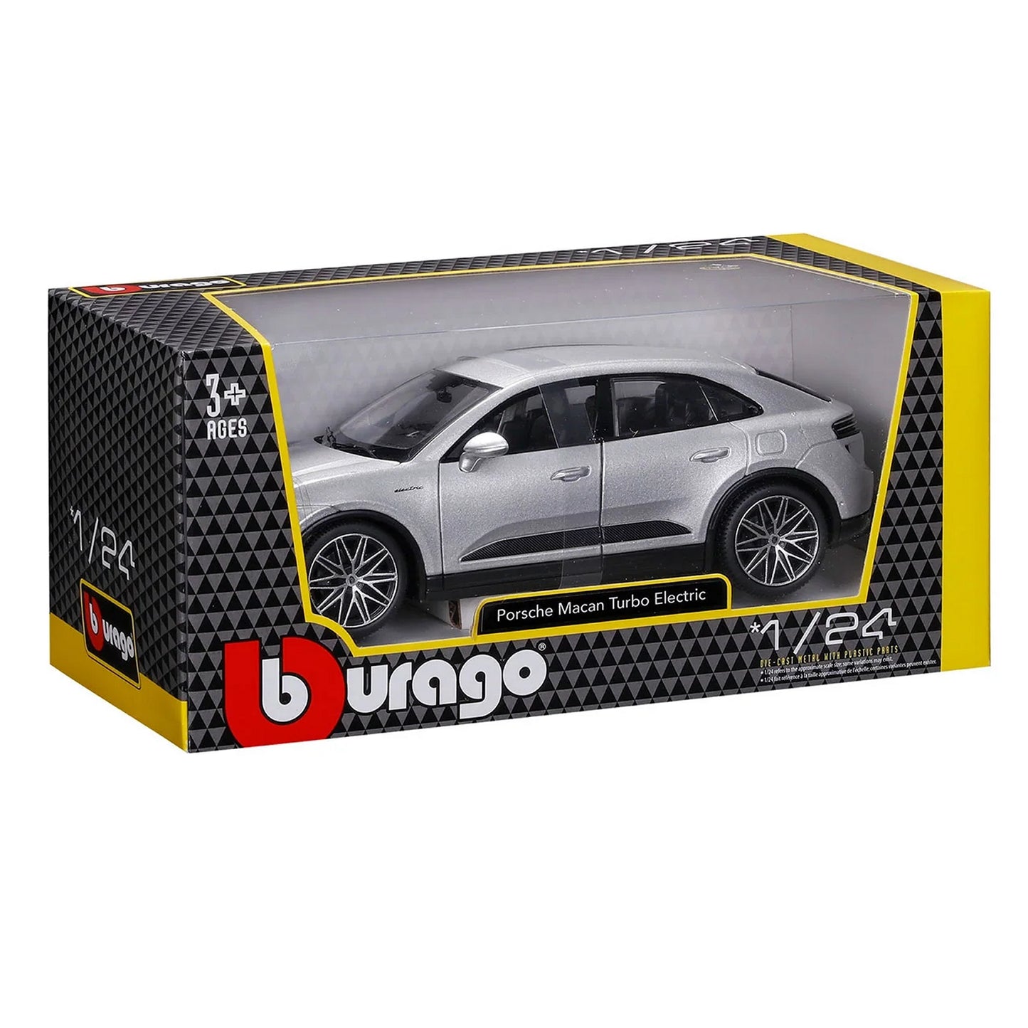 Porsche Macan 4 Electric (2024) in Silver