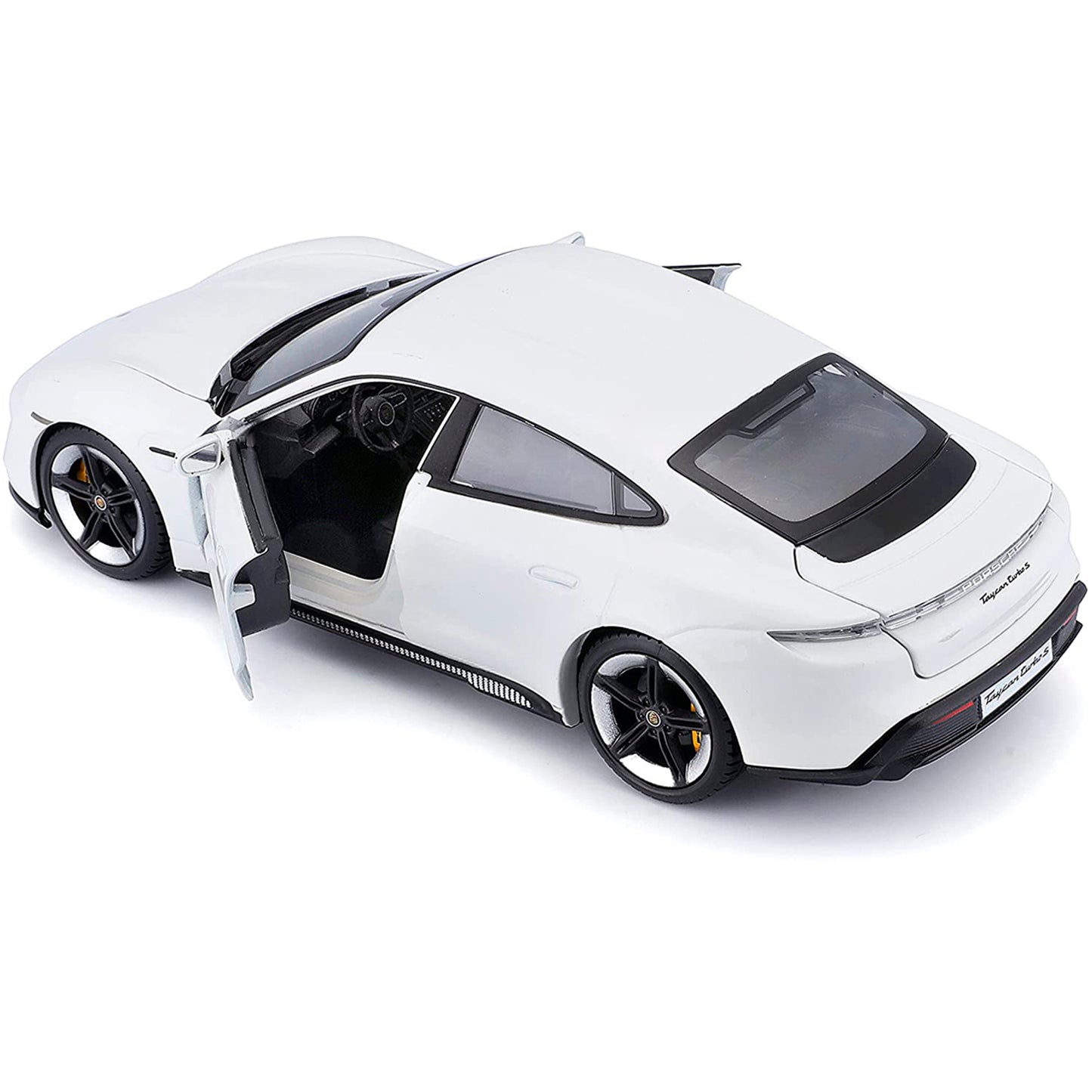 Porsche Taycan Turbo S in White