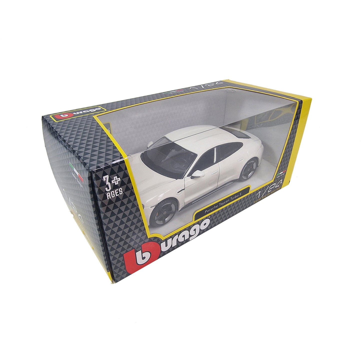 Porsche Taycan Turbo S in White