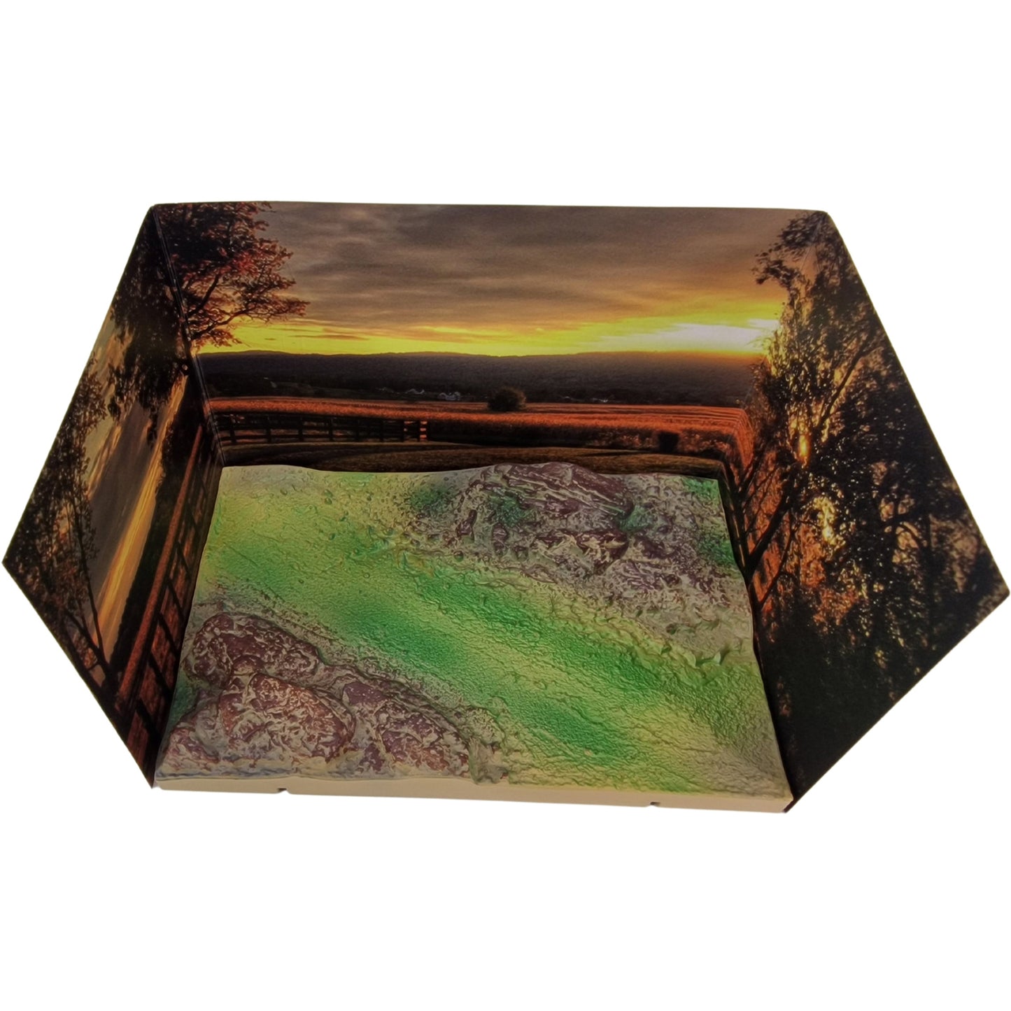Rally Diorama Country Side (Grass Version)