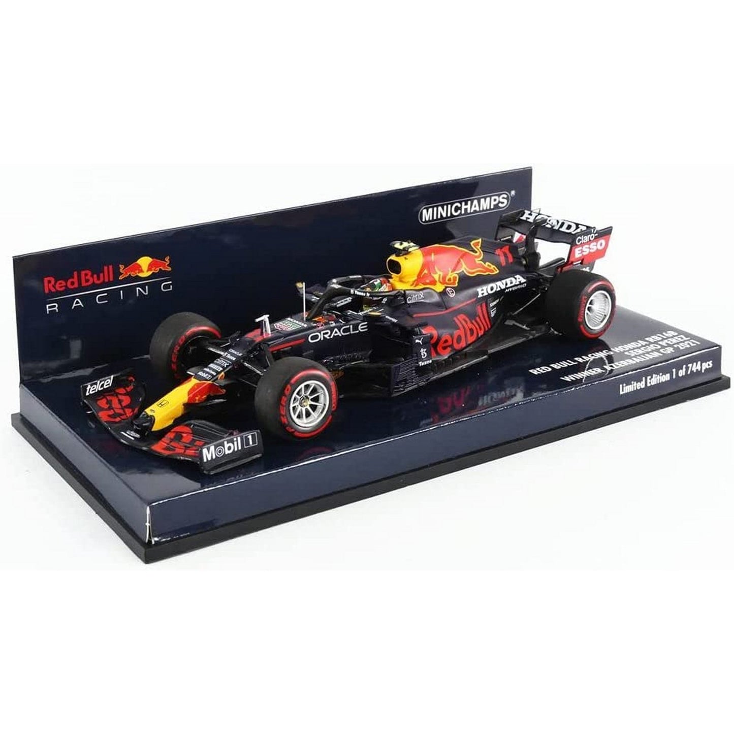 Red Bull Racing Honda RB16B Sergio Perez (Winner Azerbaijan GP 2021) in Blue