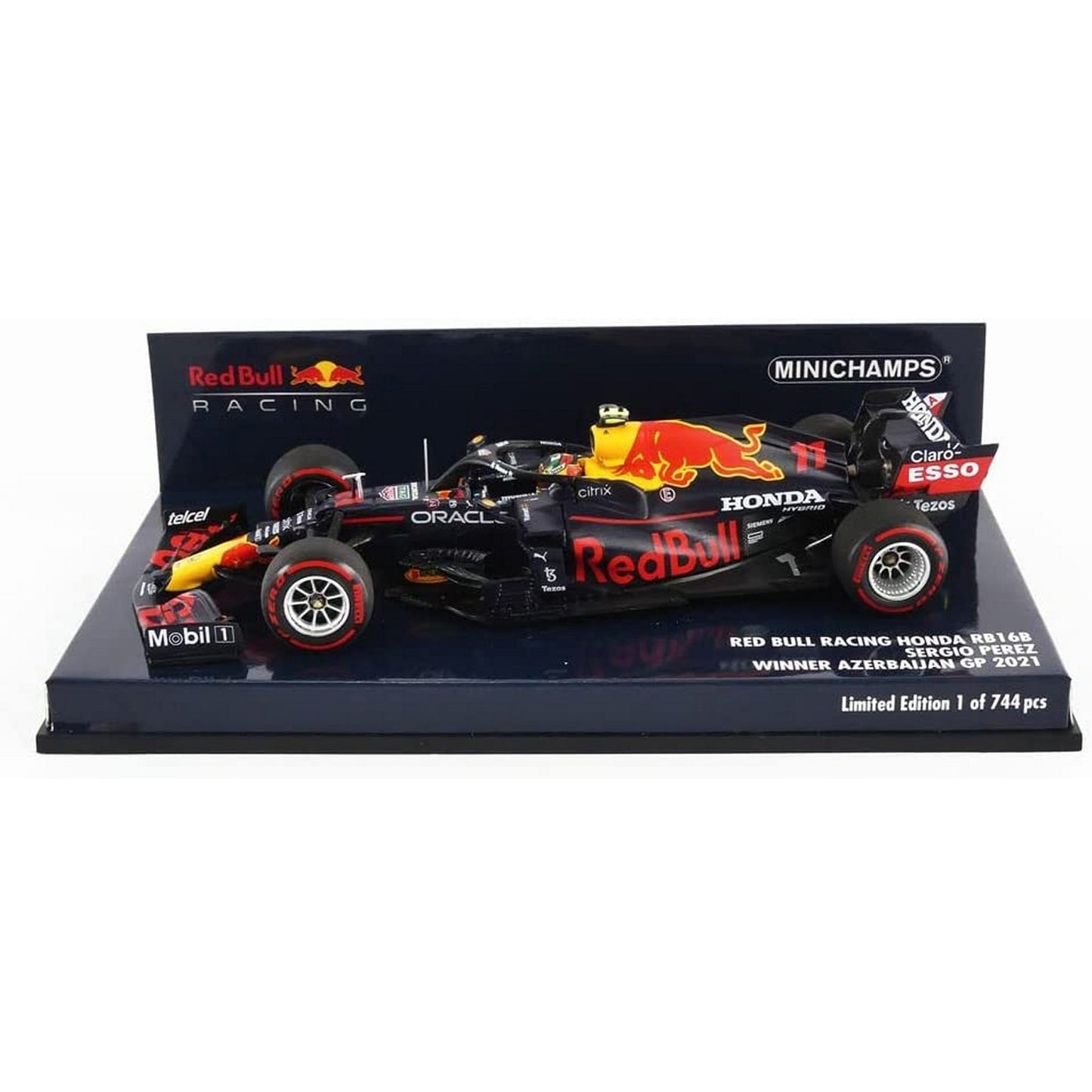Red Bull Racing Honda RB16B Sergio Perez (Winner Azerbaijan GP 2021) in Blue