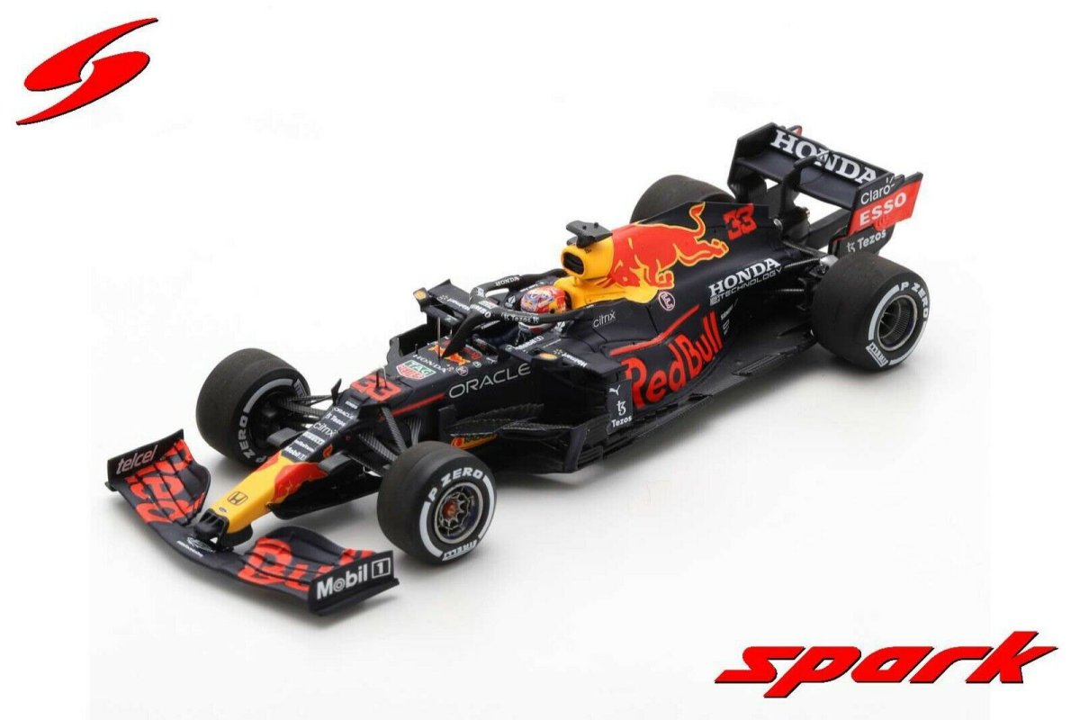 Red Bull Racing Honda RB16B Max Verstappen (Winner Dutch GP 2021) in Dark Blue
