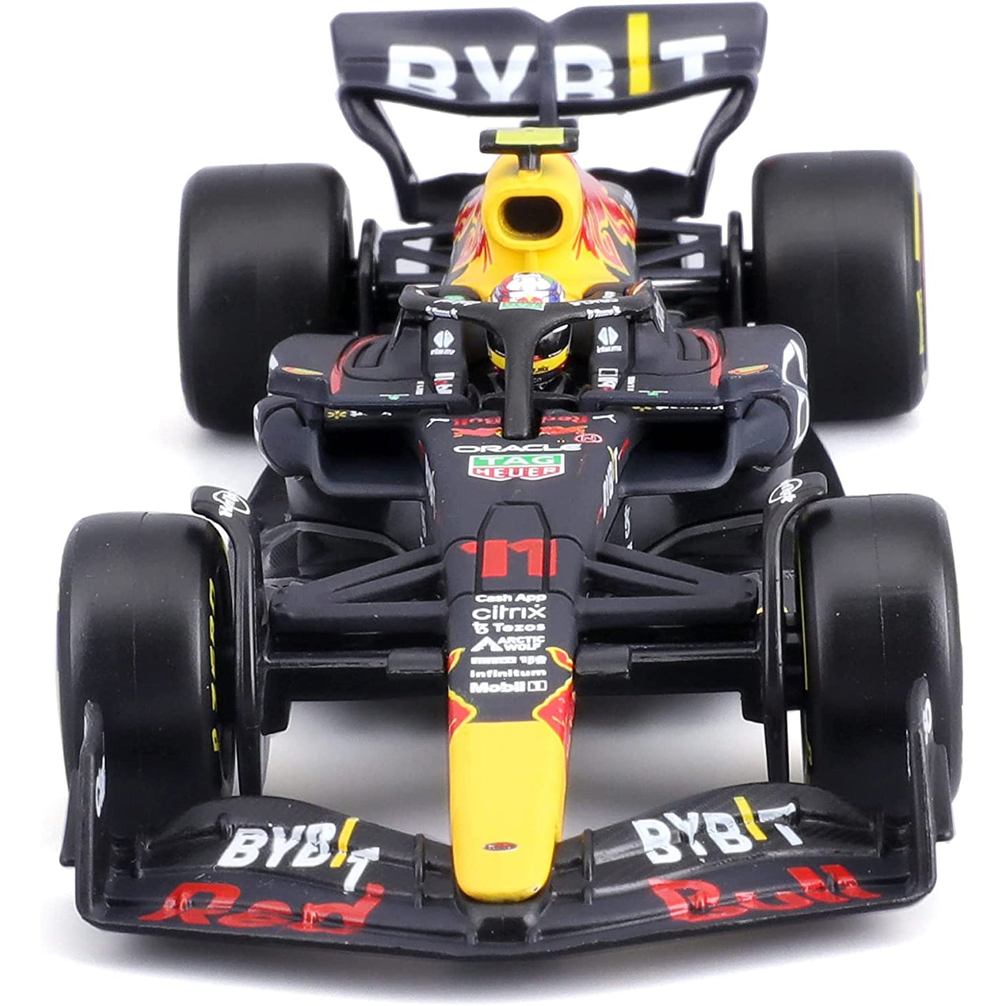 Red Bull Racing RB18 Sergio Perez (With Helmet 2022) in Blue