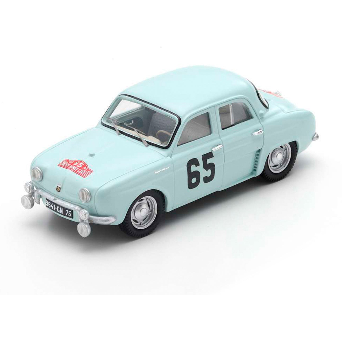 Renault Dauphine Winner J. Feret - G. Monraisse (Monte-Carlo Rally 1958) in Blue