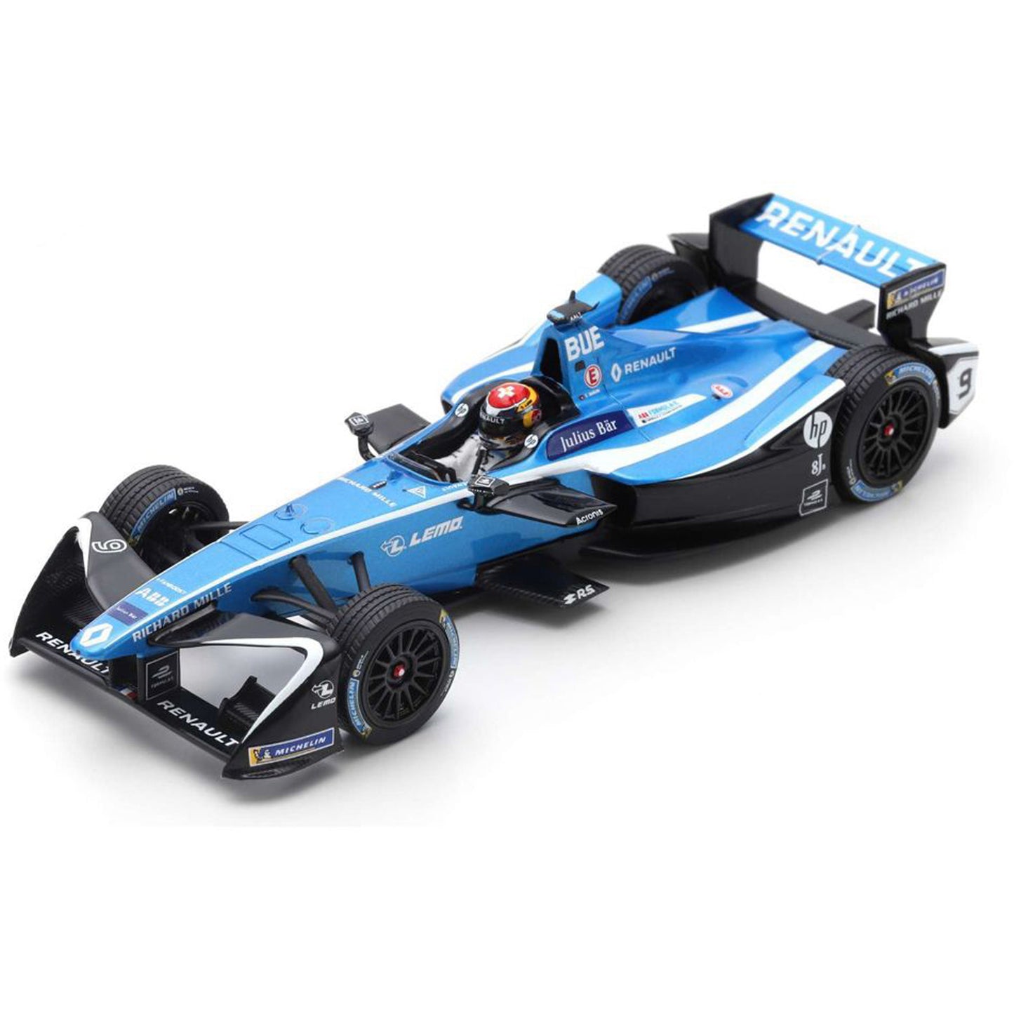 Renault e.dams Z.E.17 Sebastien Buemi (Marrakesh ePrix 2017-18) in Blue