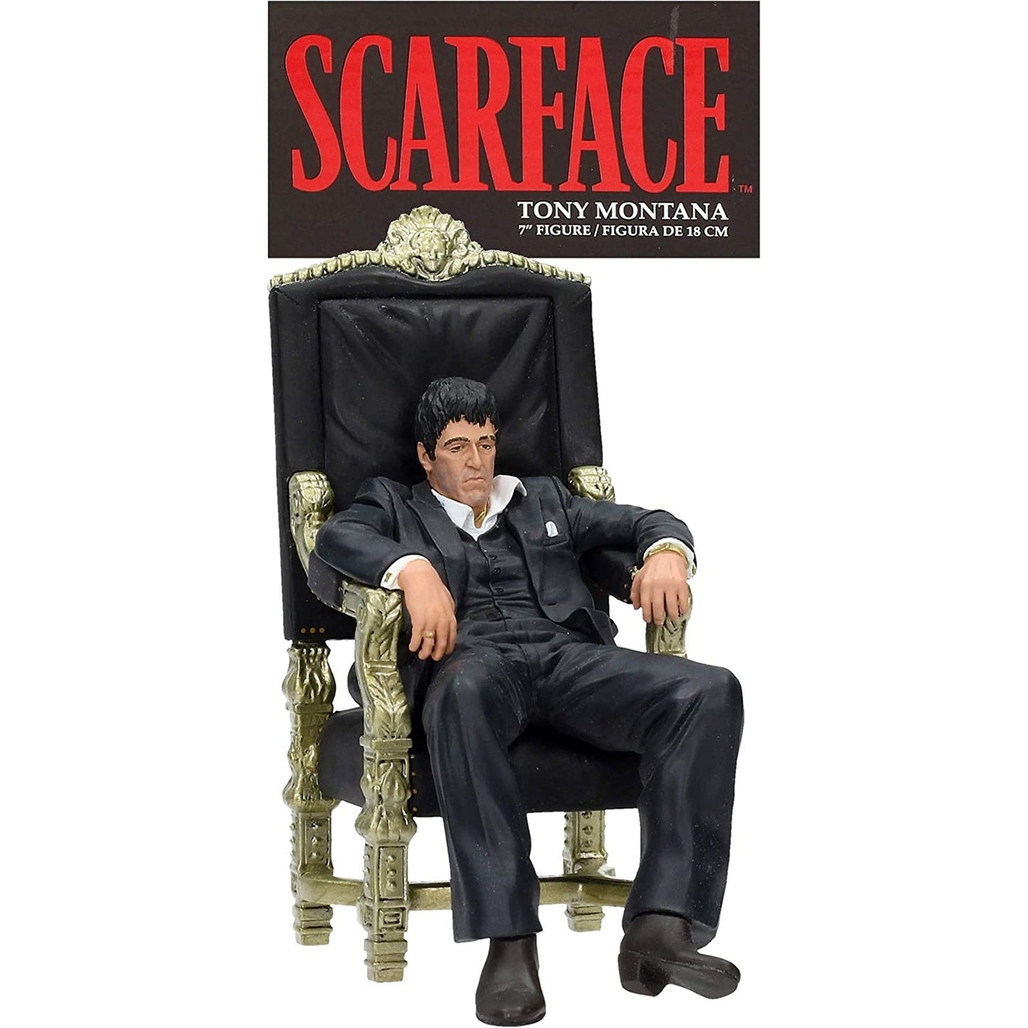 Tony Montana Sitting Figure From Scarface