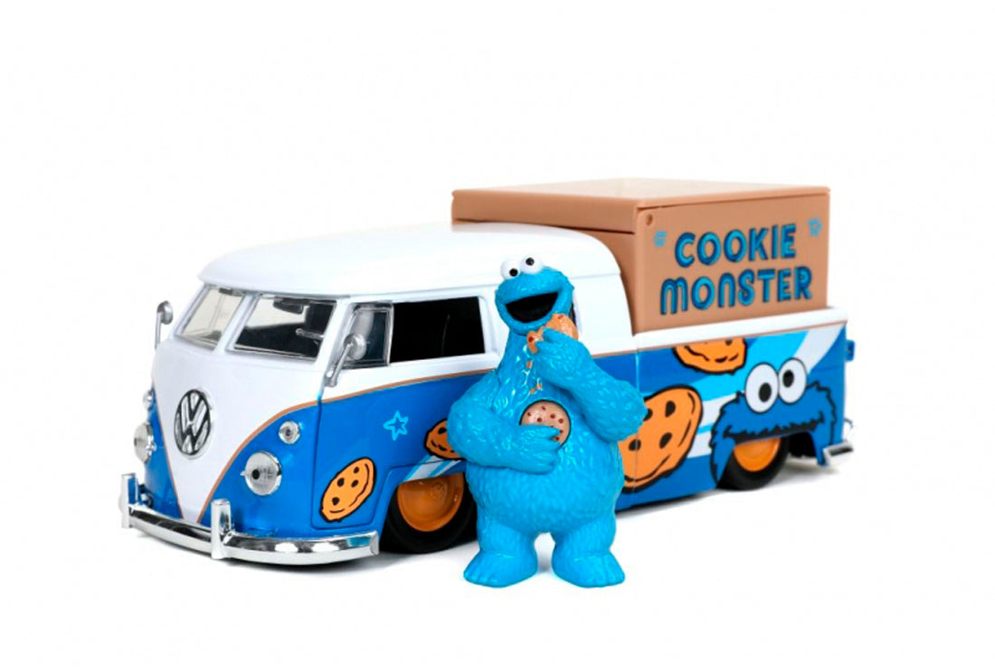 VW Bus Pickup From Sesame Street in Blue/White