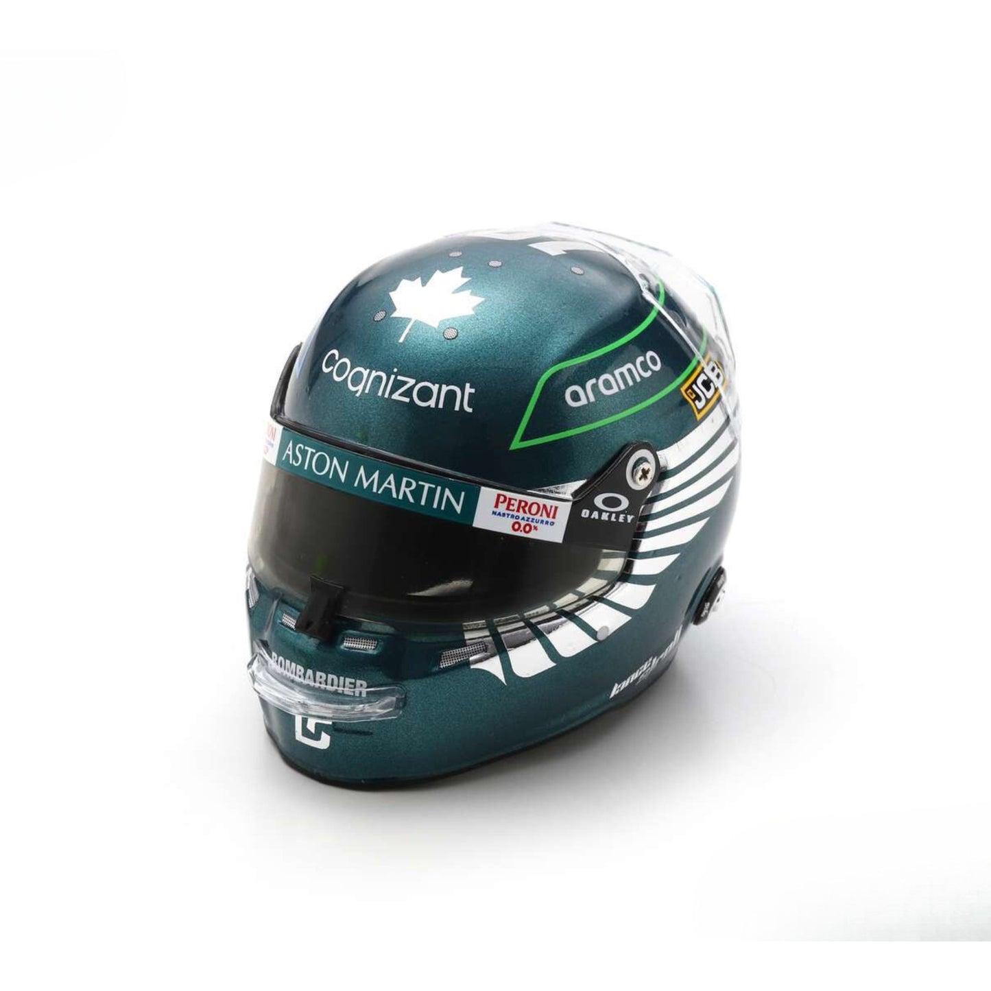 Stilo Replica Helmet Aston Martin Aramco Cognizant F1 Team Lance Stroll (2023) in Green