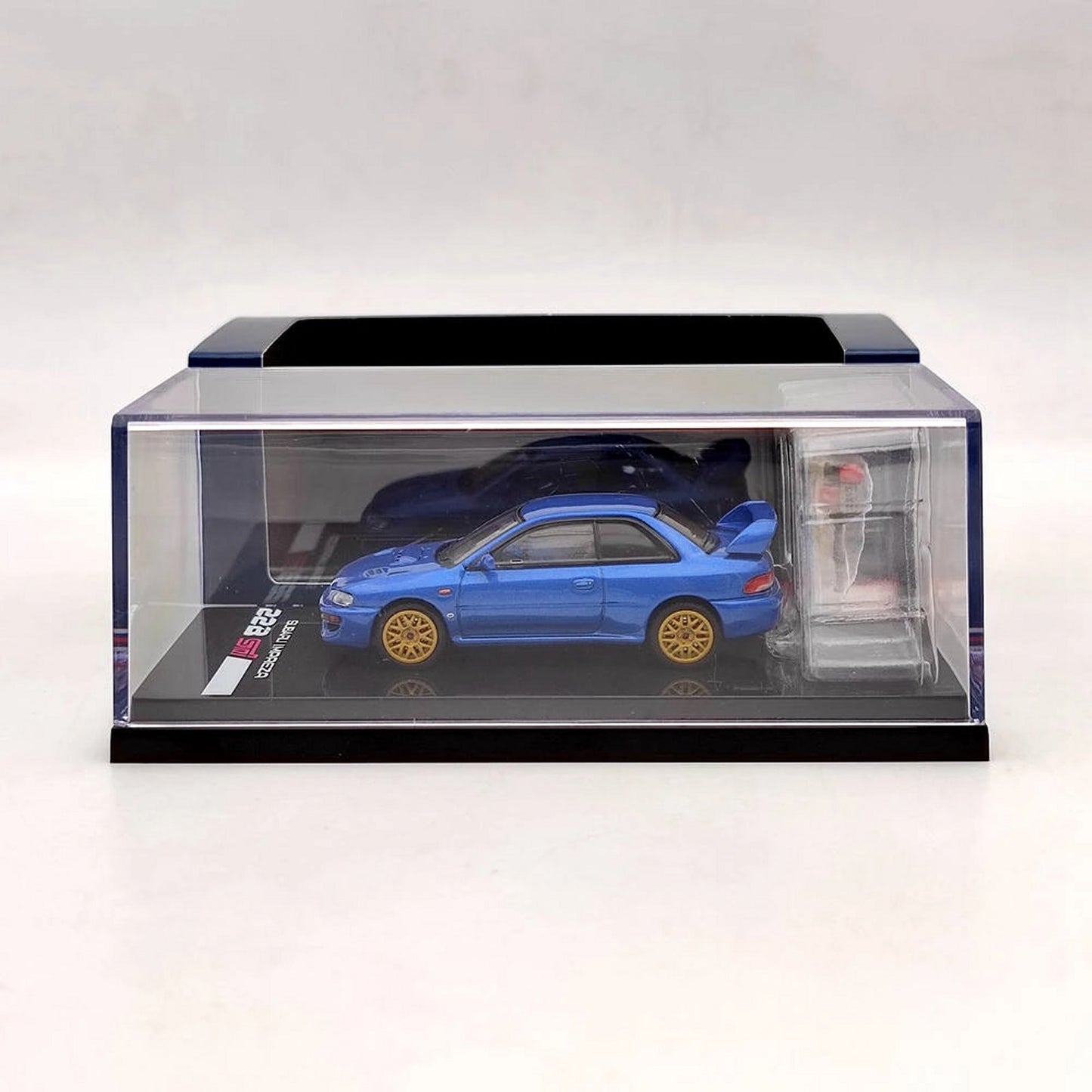 Subaru Impreza 22B STi Version (GC8 With Engine Display Model LHD) in Blue
