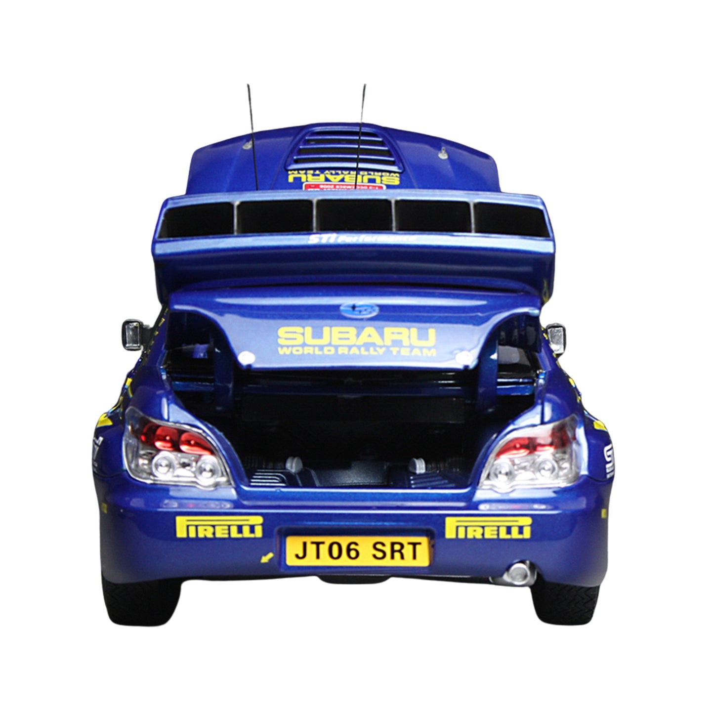 Subaru Impreza WRC06 P.Solberg/P/Mills (No.5 GB Rally 2006) in Blue/Yellow