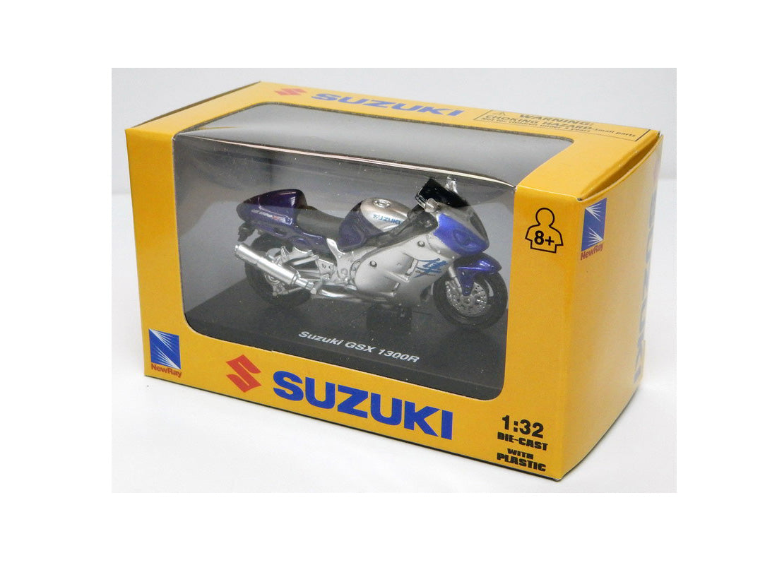 Suzuki GSX 1300R in Blue and Silver