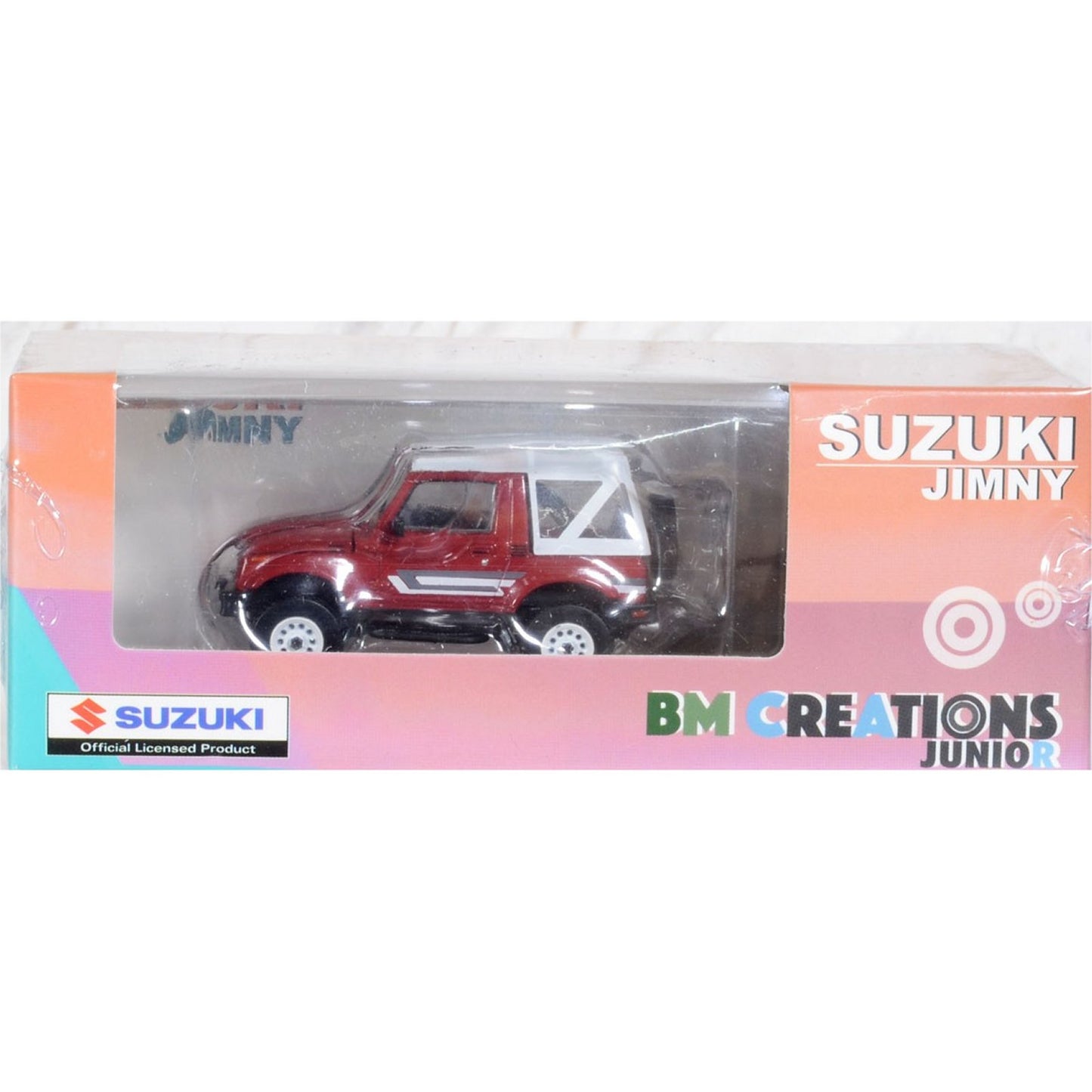 Suzuki Jimny (SJ413 RHD) in Red