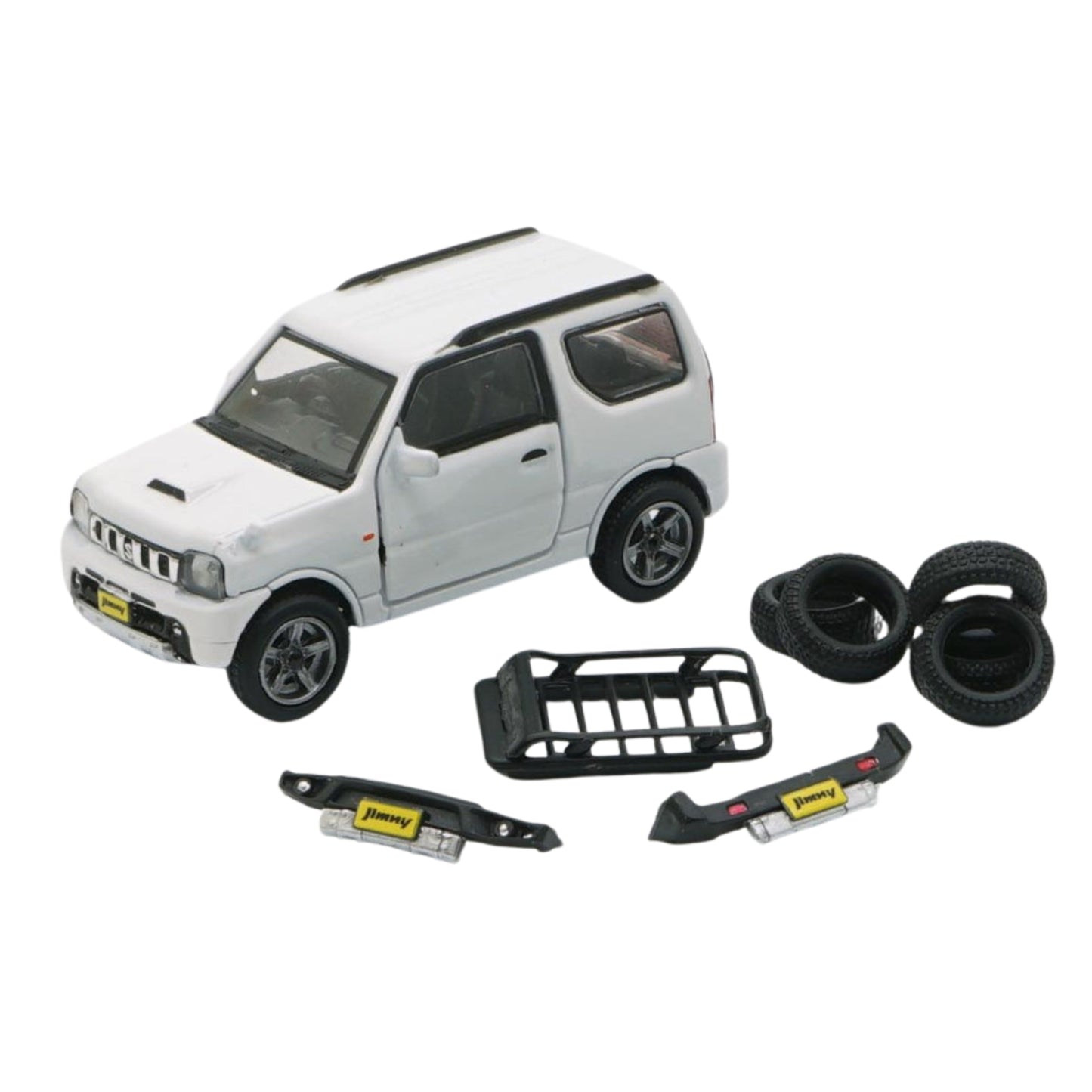 Suzuki Jimny K-car (JB23 RHD 1998) in White