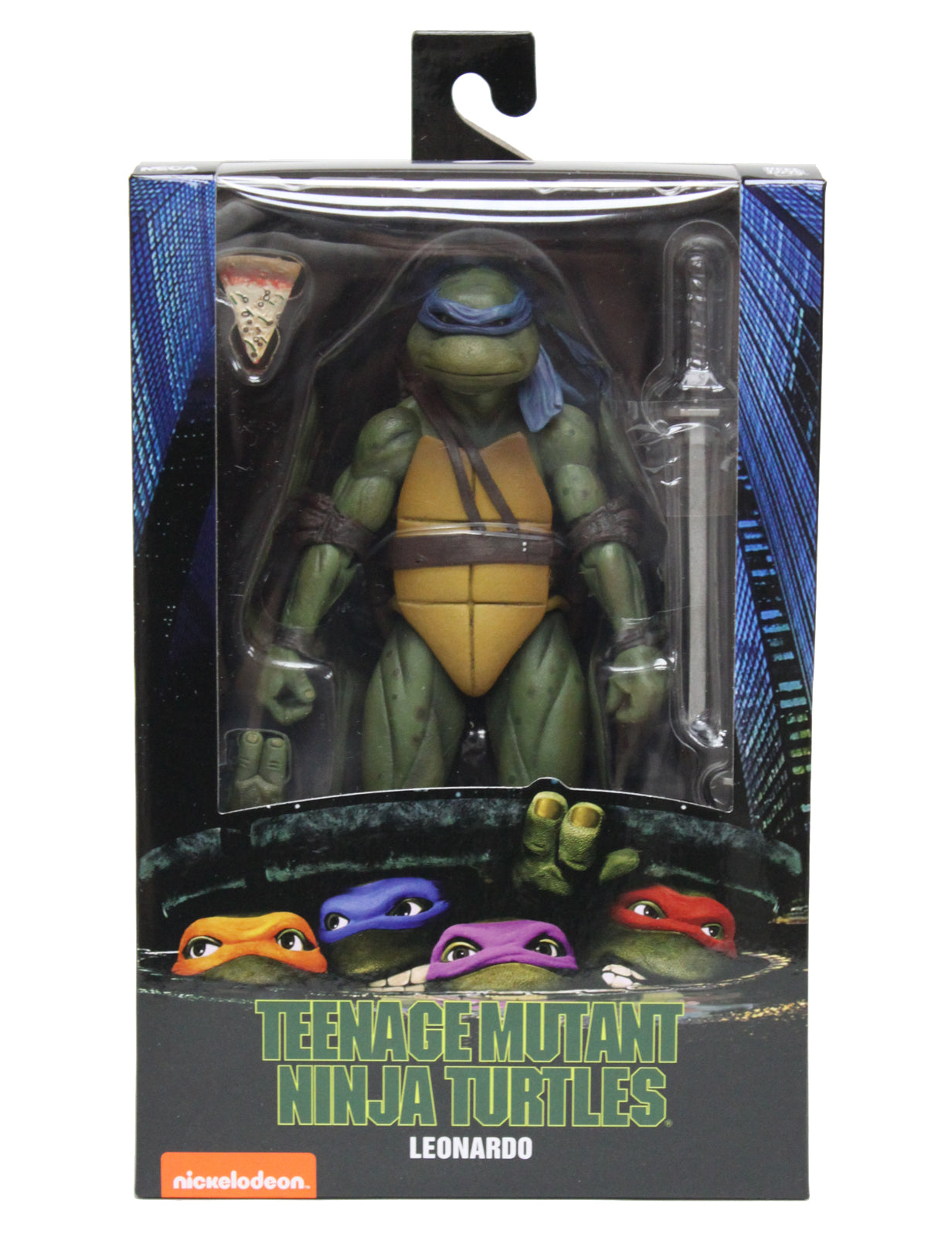 Leonardo 1990 Movie Version Poseable Figure From Teenage Mutant Ninja Turtles