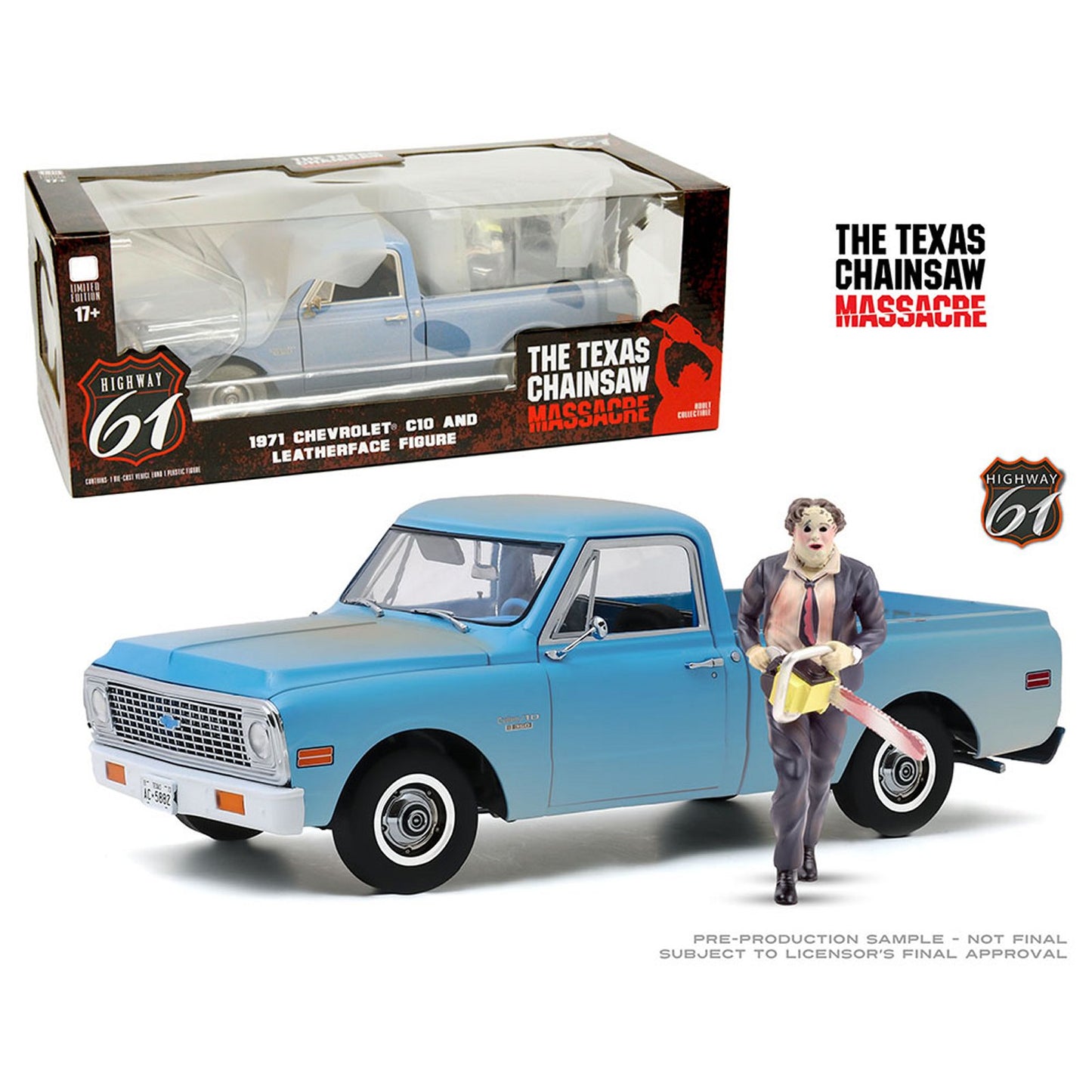Chevrolet C-10 From Texas Chainsaw Massacre in Blue