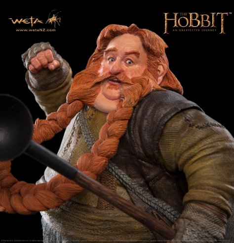 Bombur the Dwarf Polystone Statue From The Hobbit An Unexpected Journey