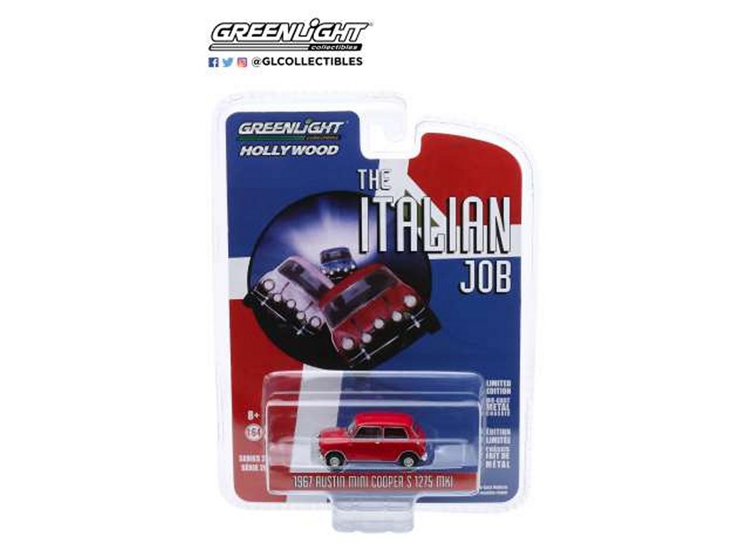 Austin Mini Cooper S From The Italian Job in Red