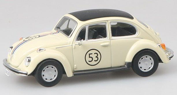 VW Beetle From Herbie The Love Bug in Cream