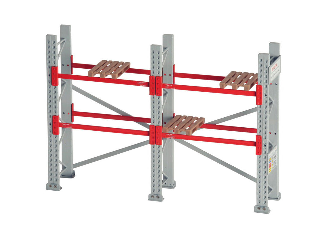 Toyota Racking System Accessory in Silver and Red