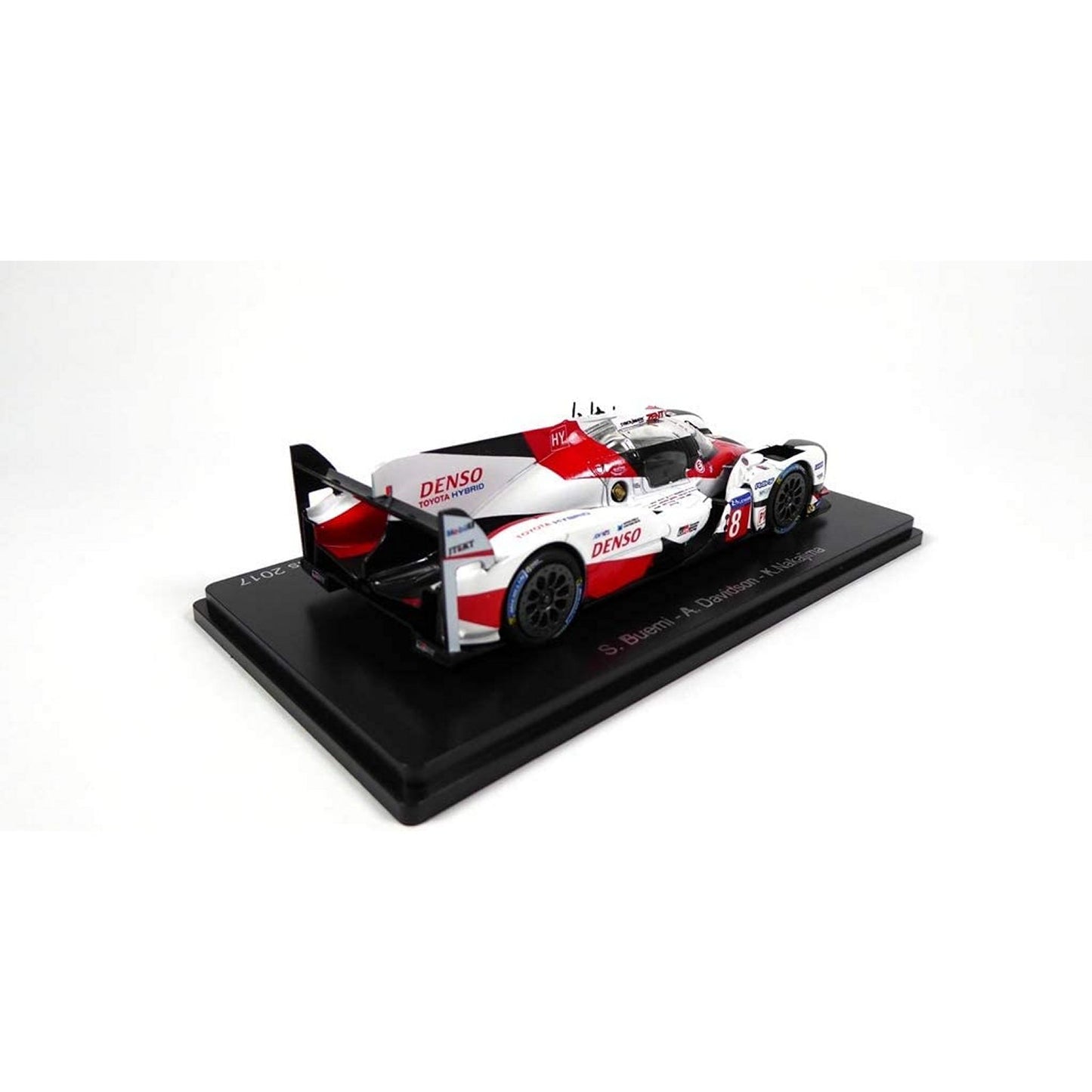Toyota TS050 Hybrid GAZOO Racing S.Buemi/A.Davidson/K.Nakajima (8th Le Mans 2017) in White/Black/Red