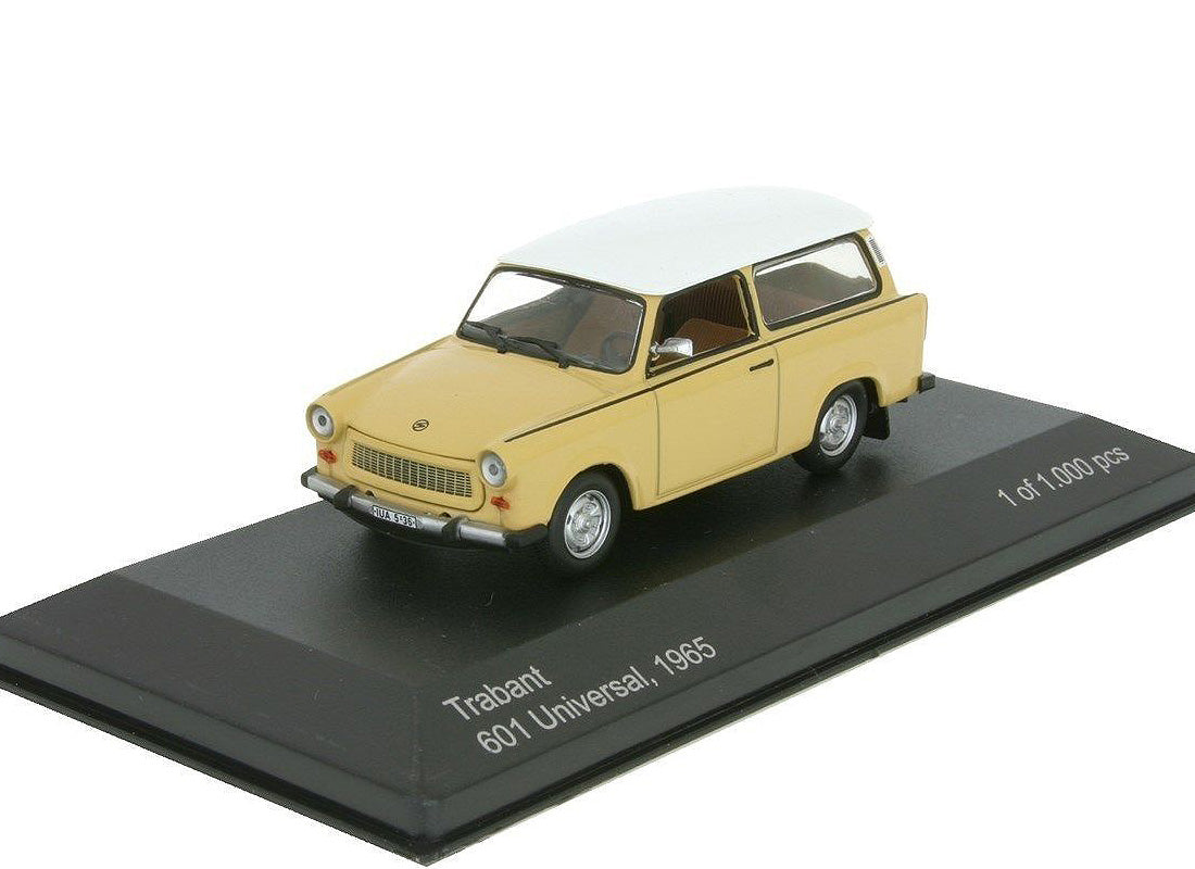 Trabant 601 Universal (1965) in Beige and White