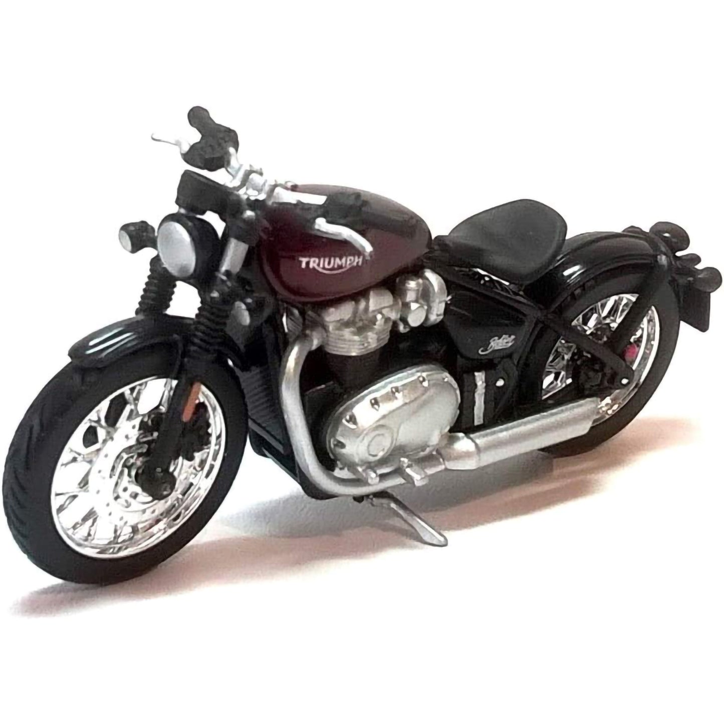 Triumph Bonneville Bobber in Metallic Red