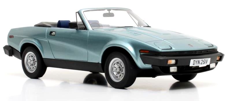 Triumph TR7 DHC (1980) in Metallic Blue