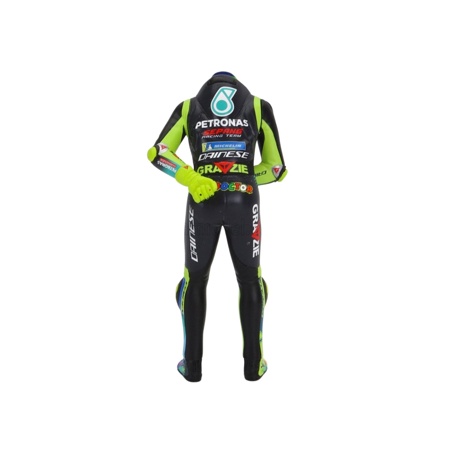 Valentino Rossi Figure (Last Race Valencia GP 2021) in Blue