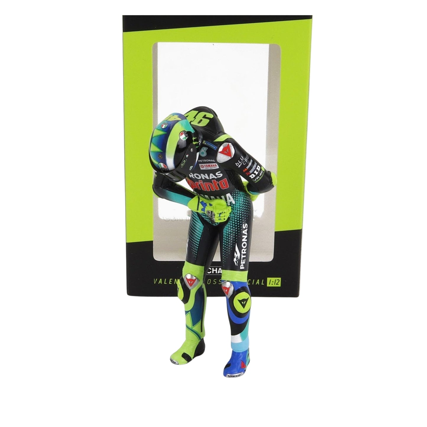 Valentino Rossi Figure (Last Race Valencia GP 2021) in Blue