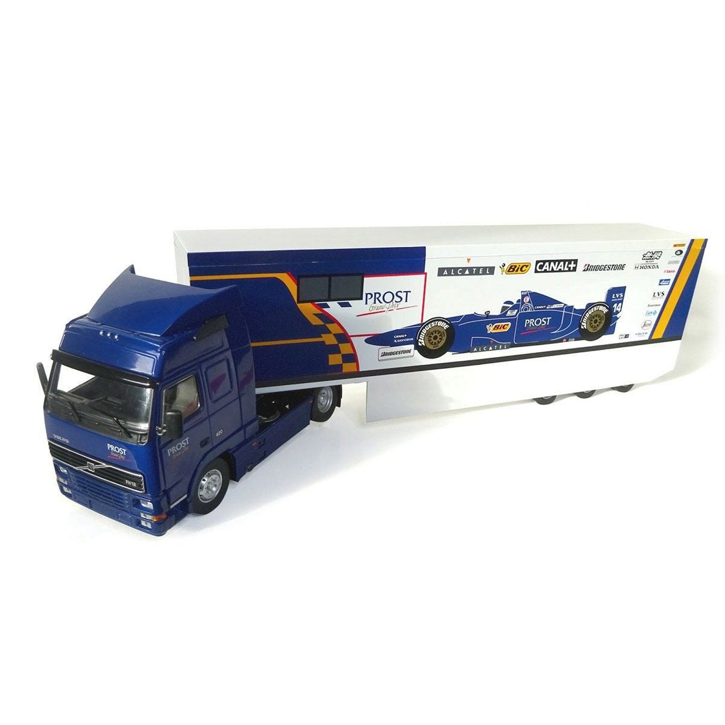 Volvo FH12 Prost Grand Prix Formula 1 Team in Blue/White