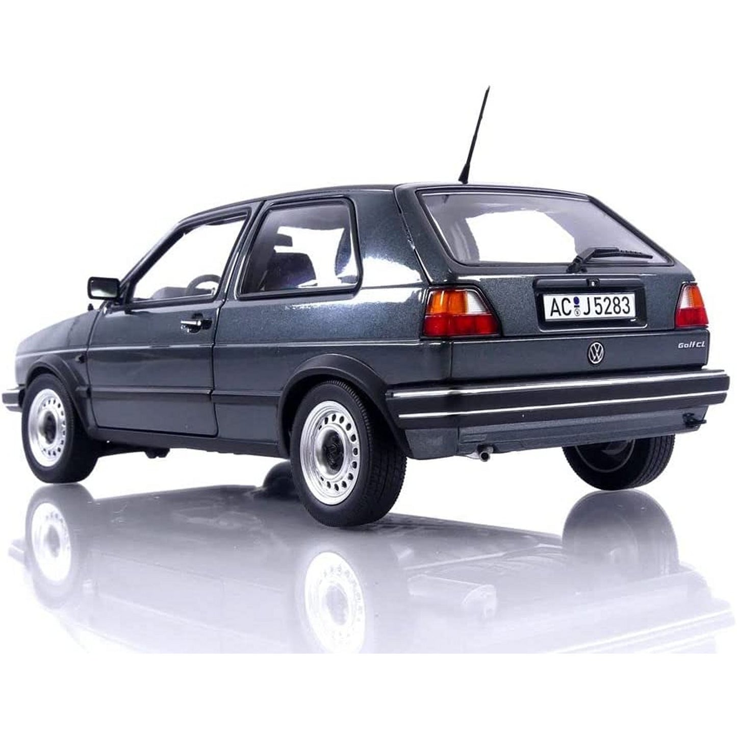 VW Golf CL (1988) in Metallic Dark Grey